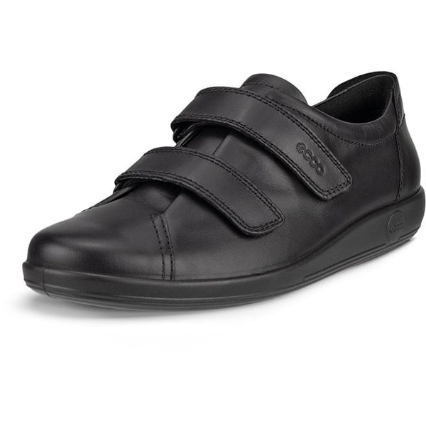 ECCO Soft Strap Black – Gubbs Shoes