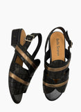 Belle Scarpe Ronnie Black Bronze