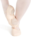 Capezio Hanami Stretch Canvas Split Sole Ballet Shoe Light Pink
